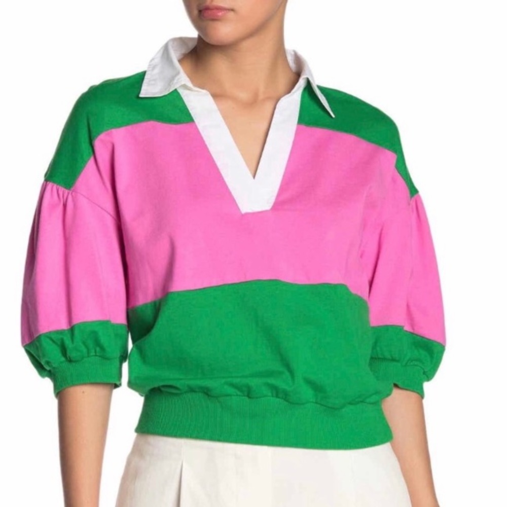 IN SEARCH OF Kate Spade oversized polo Tee